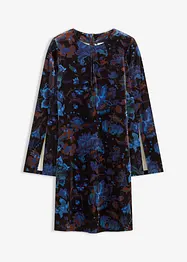 Miniabito in velluto fluente, bonprix