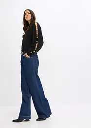 Maglione con perle di metallo, bonprix