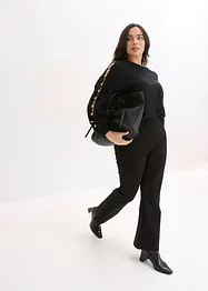 Maglione con perle di metallo, bonprix