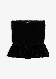 Gonna a palloncino in morbido velluto, bonprix