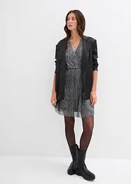 Abito corto glitterato, bonprix