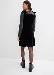 Miniabito in velluto morbido, bonprix