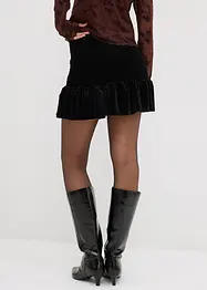 Gonna a palloncino in morbido velluto, bonprix