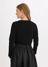 Body in misto viscosa fluente, bonprix