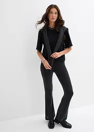 Maglia oversize con applicazione di perle, bonprix