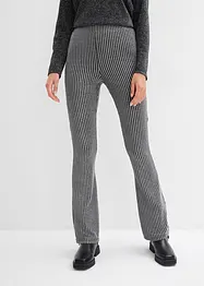 Leggings svasati con fili glitterati, bonprix