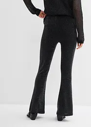 Leggings svasati glitterati, bonprix