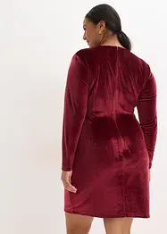 Miniabito in velluto lucido, bonprix