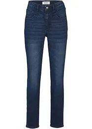 Jeans skinny cropped, vita alta, bonprix