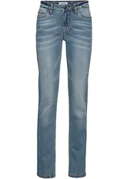Jeans elasticizzati straight, vita media, bonprix