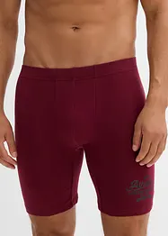 Boxer aderenti lunghi con cotone (pacco da 3), bonprix