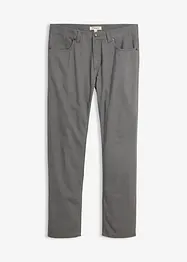 Pantaloni regular fit in twill di puro cotone, straight, bonprix