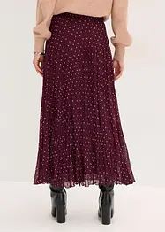 Gonna in chiffon con effetto stropicciato, bonprix