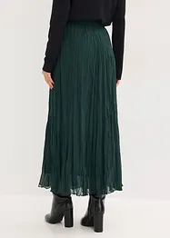 Gonna in chiffon con effetto stropicciato, bonprix