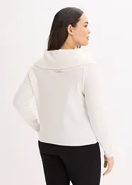 Maglione oversize con spalle scoperte, bonprix