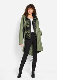 Felpa con zip e cotone, bonprix