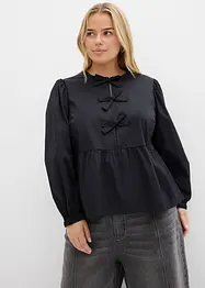 Blusa con fiocchetti, bonprix