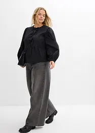 Blusa con fiocchetti, bonprix