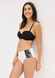 Culotte a vita alta con cotone biologico (pacco da 4), bonprix