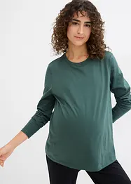 Maglia prémaman / da allattamento in puro cotone biologico (pacco da 2), bonprix