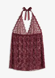 Abito in pizzo con scollo all'americana, bonprix