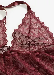 Abito in pizzo con scollo all'americana, bonprix