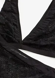 Reggiseno bustier e perizoma a vita alta (set 2 pezzi), bonprix