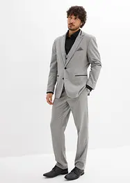 Completo (3 pezzi) giacca, pantaloni, gilet, regular fit, bonprix