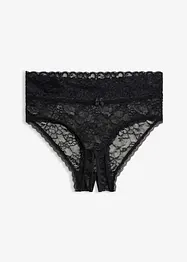 Slip ouvert a vita alta, bonprix