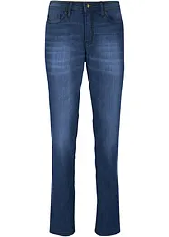 Mom jeans in stretch confortevole, vita media, bonprix