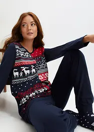 Pigiama in puro cotone, bonprix