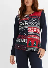 Pigiama in puro cotone, bonprix