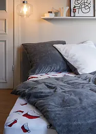 Lenzuolo con angoli in fantasia natalizia, bonprix