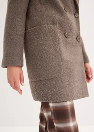 Cappotto corto in simil lana, bonprix