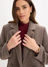 Cappotto corto in simil lana, bonprix