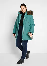 Giacca tecnica outdoor con cappuccio, impermeabile, bonprix