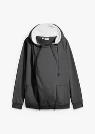 Giacca in felpa prémaman 3 in 1 con inserto babywearing e interno morbido, bonprix