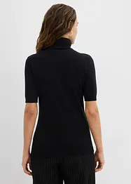 Maglia dolcevita a maniche corte, bonprix