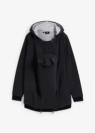 Giacca in pile prémaman 2 in 1 con inserto babywearing, bonprix