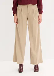 Pantaloni a palazzo con pinces, bonprix
