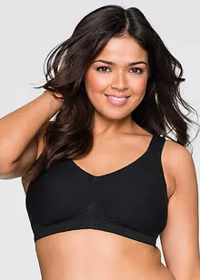 Reggiseno senza ferretto  con cotone biologico (pacco da 2), bonprix