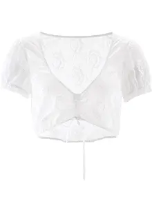 Camicetta bavarese in pizzo, bonprix