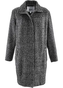 Cappotto corto da mezza stagione in simil lana, bonprix