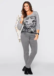 Jeans super stretch slim fit, vita media, bonprix