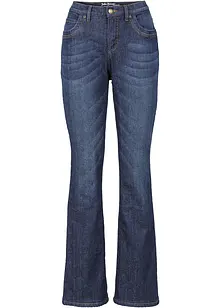 Jeans termici elasticizzati, bootcut, bonprix