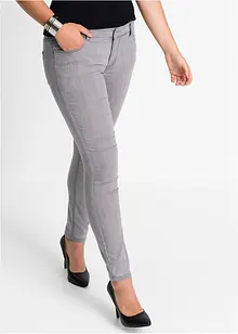 Jeans skinny elasticizzati, a vita media, bonprix