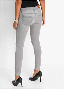 Jeans skinny elasticizzati, vita media, bonprix