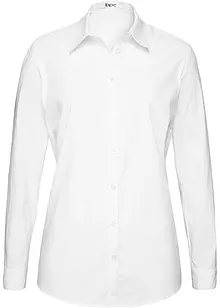 Camicia elasticizzata a maniche lunghe, bonprix