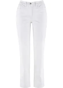 Jeans elasticizzati straight, a vita media, bonprix