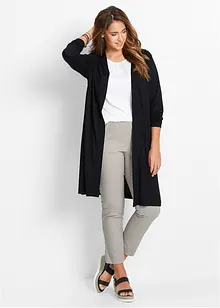 Cardigan in jersey lungo a maniche lunghe, bonprix